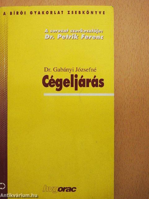 Cégeljárás