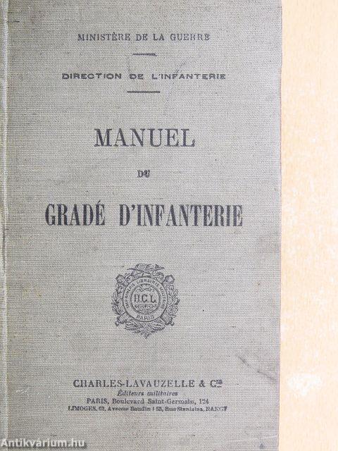 Manuel du gradé d'infanterie