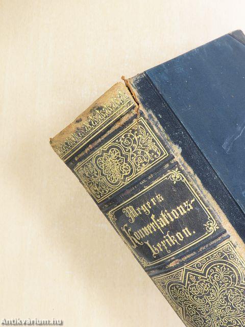 Meyers Konversations-Lexikon I-XVI. (gótbetűs)