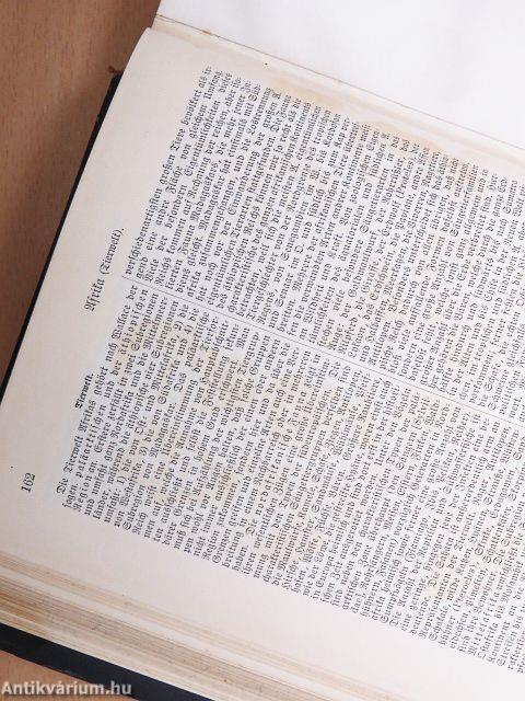 Meyers Konversations-Lexikon I-XVI. (gótbetűs)