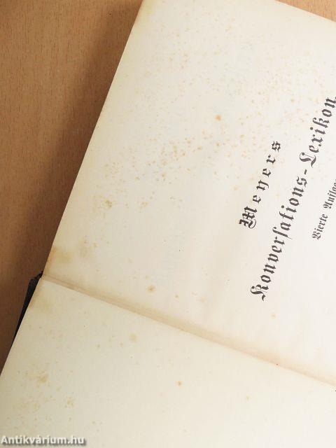 Meyers Konversations-Lexikon I-XVI. (gótbetűs)