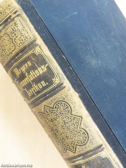 Meyers Konversations-Lexikon I-XVI. (gótbetűs)