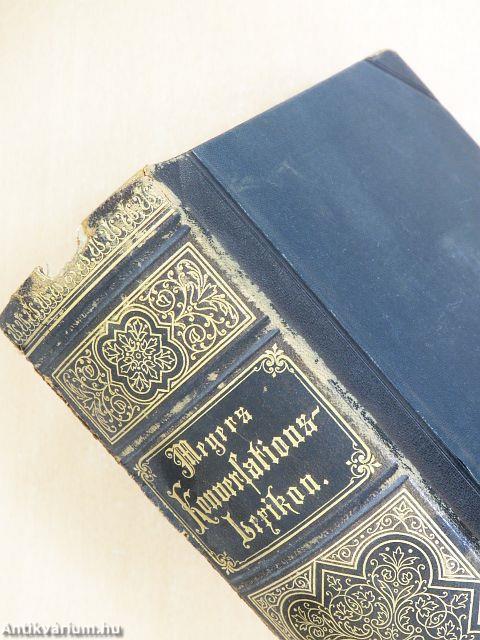 Meyers Konversations-Lexikon I-XVI. (gótbetűs)