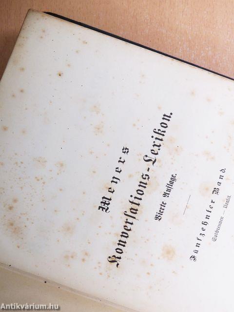 Meyers Konversations-Lexikon I-XVI. (gótbetűs)