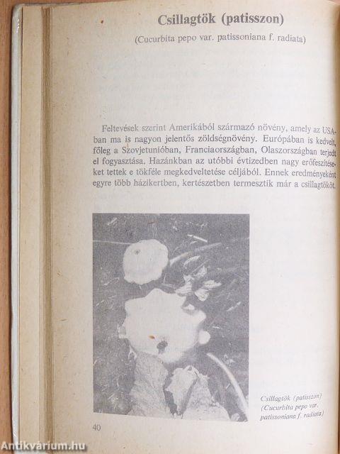 Különleges zöldségételek