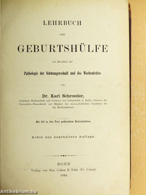 Lehrbuch der Geburtshülfe