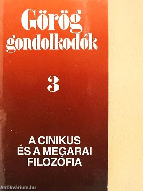 Görög gondolkodók 3.