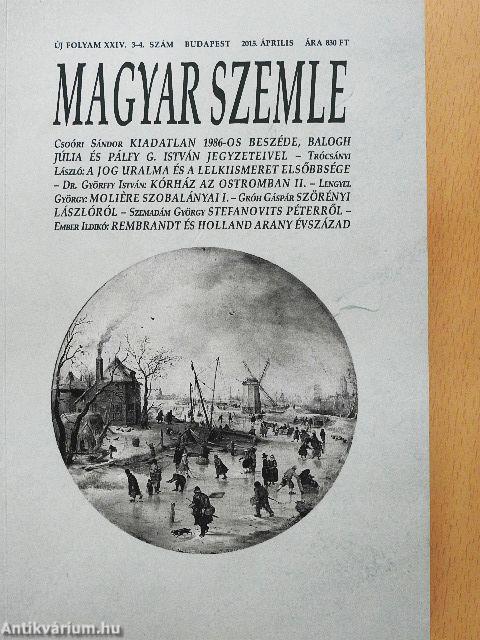 Magyar Szemle 2015. április