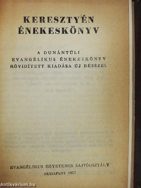 Keresztyén énekeskönyv