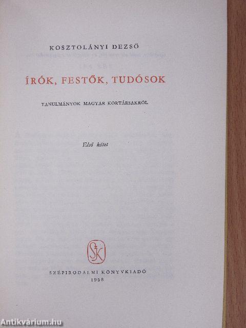 Írók, festők, tudósok I-II.