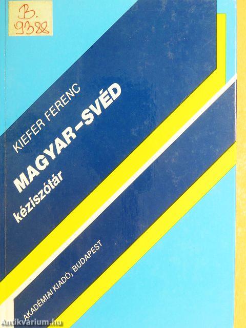 Magyar-svéd kéziszótár