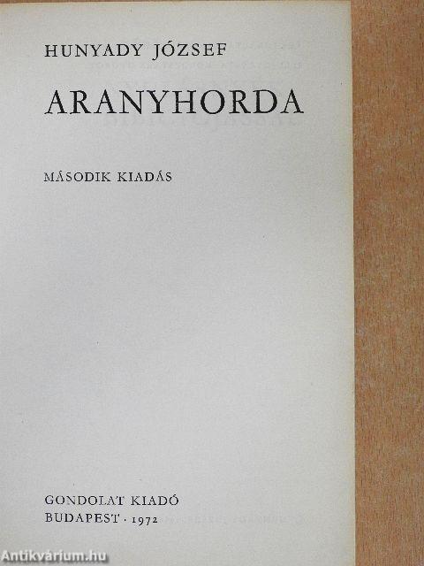 Aranyhorda