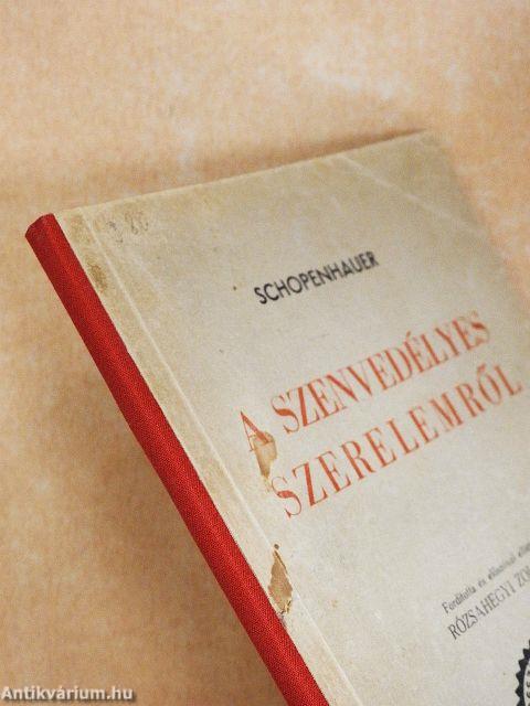 A szenvedélyes szerelemről