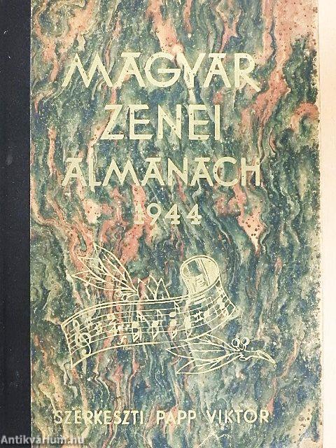 Magyar Zenei Almanach 1944