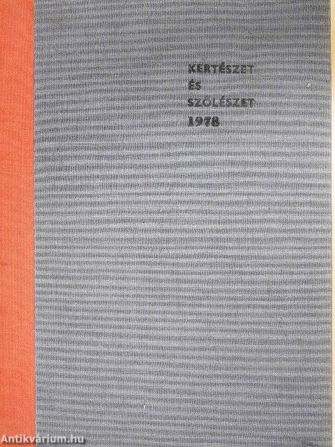 Kertészet és Szőlészet 1973. január-december