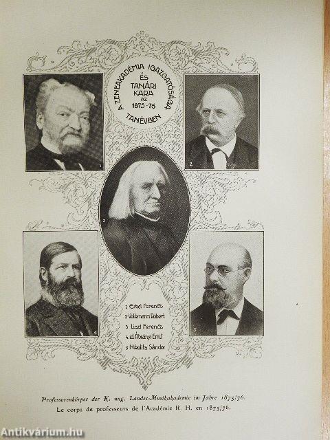 Az Orsz. Magyar Királyi Zeneművészeti Főiskola jubileumi emlékkönyve