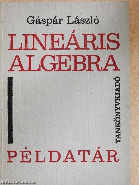 Lineáris algebra példatár