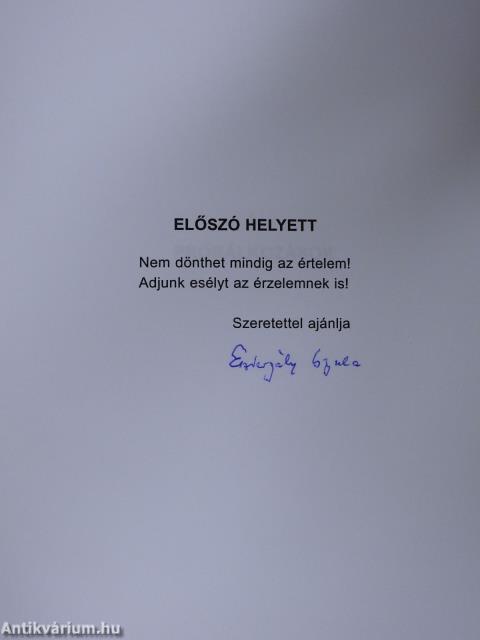 Nem jött válasz (aláírt és dedikált példány)