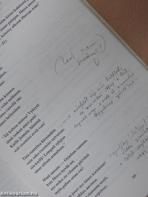 Kaivojen maa (dedikált példány)