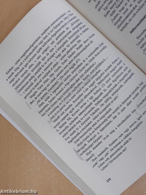 Erdei Ferenc életútja sorsfordulókkal (dedikált példány)