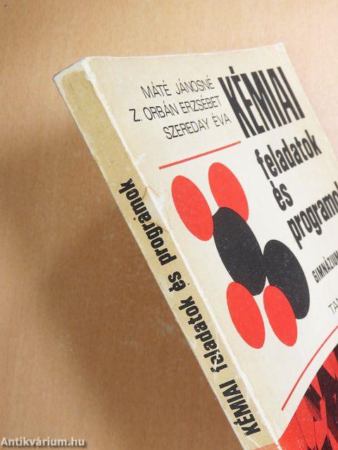 Kémiai feladatok és programok