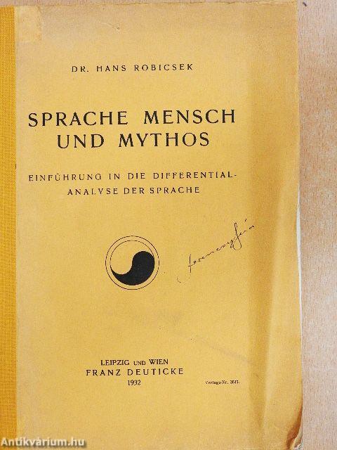 Sprache, Mensch und Mythos