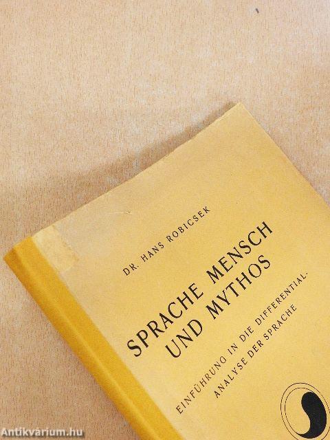 Sprache, Mensch und Mythos