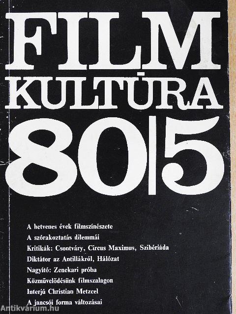 Filmkultúra 1980. szeptember-október