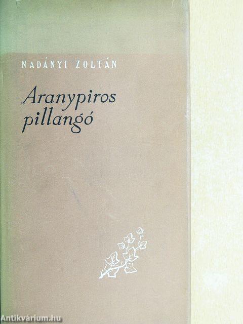 Aranypiros pillangó