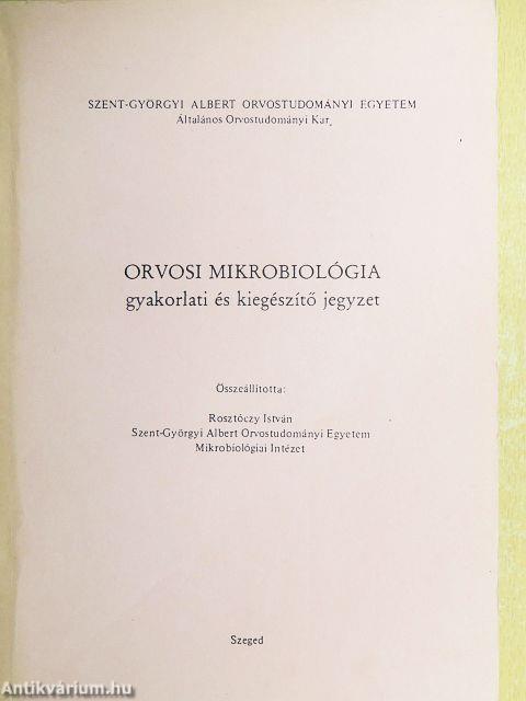 Orvosi mikrobiológia