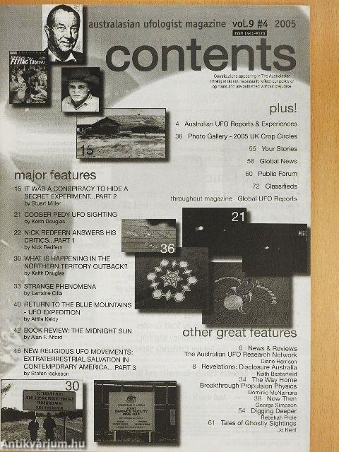 The Australasian Ufologist Magazine 4/2005