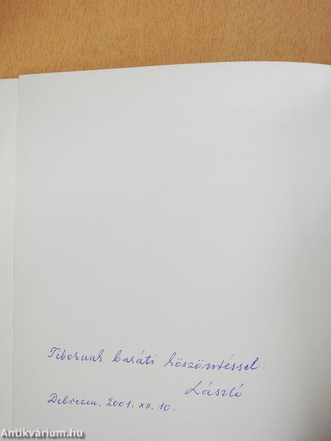 A Hortobágy tavaszi lélegzete (dedikált példány)