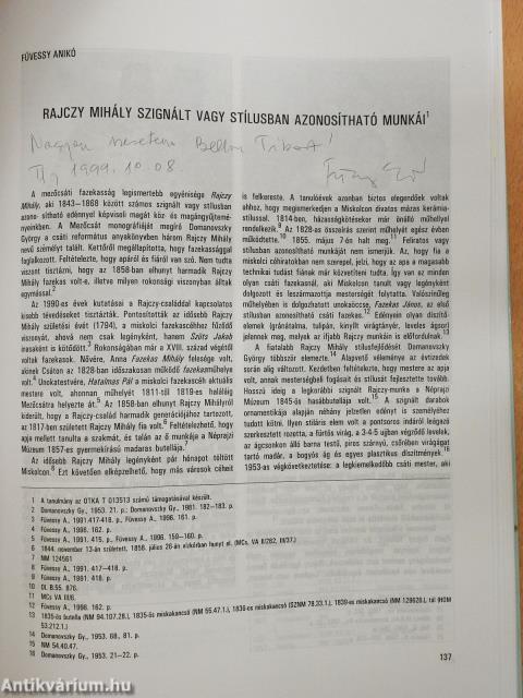 Tisicum 1999. (aláírt és többszörösen dedikált példány)