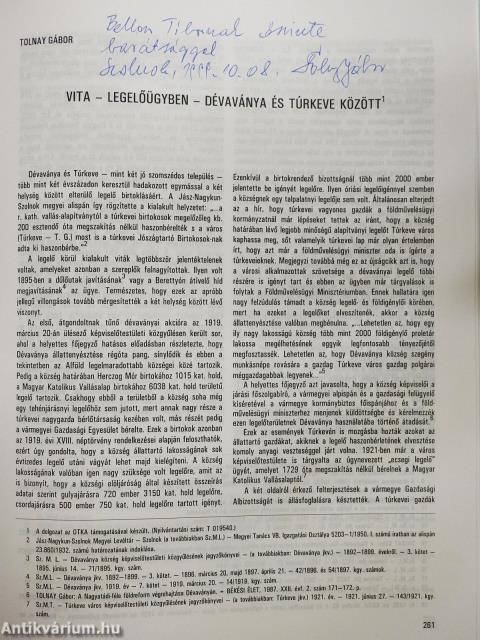 Tisicum 1999. (aláírt és többszörösen dedikált példány)