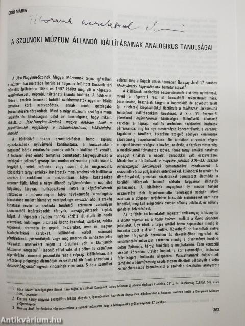 Tisicum 1999. (aláírt és többszörösen dedikált példány)