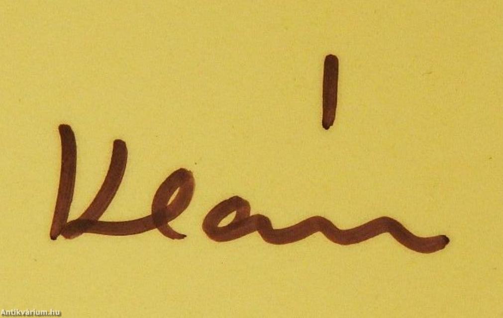 Sz. Győrfy Klára festőművész kiállítása (dedikált példány)