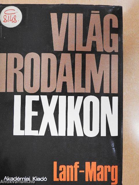 Világirodalmi Lexikon 7. (töredék)