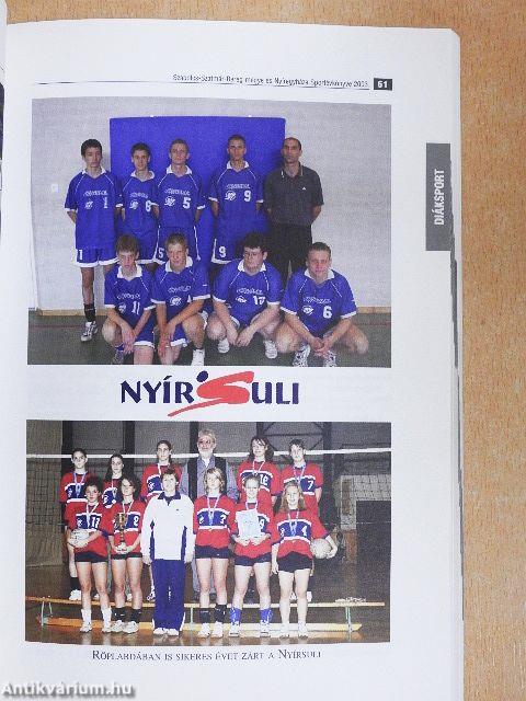 Szabolcs-Szatmár-Bereg megye és Nyíregyháza sportévkönyve 2003