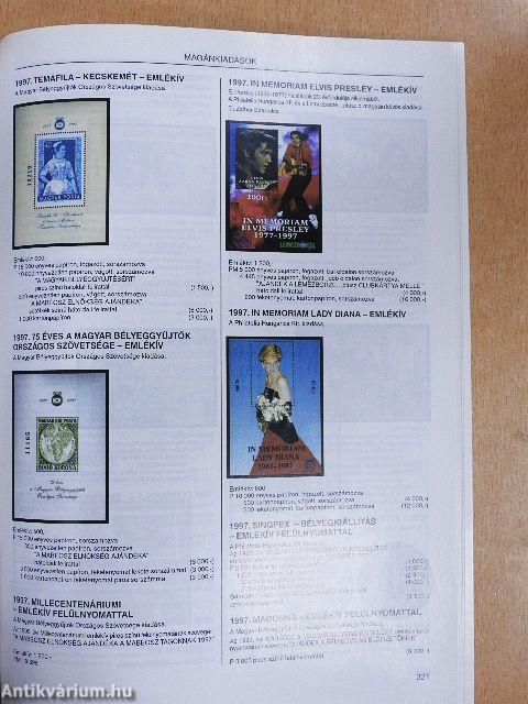 Magyar posta- és illetékbélyeg katalógus 2001