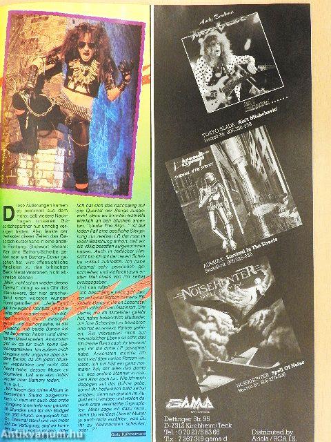 Metal Hammer Juli 1987