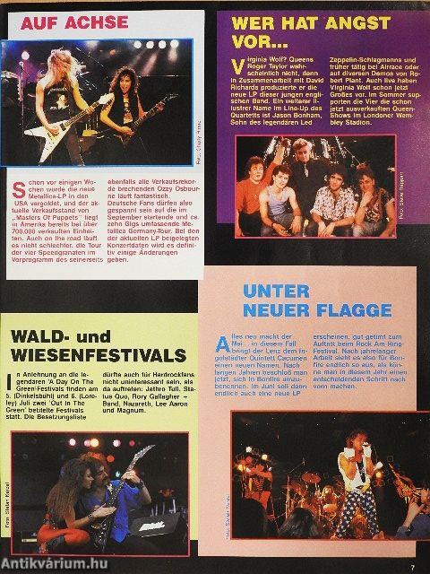 Metal Hammer Juni 1986