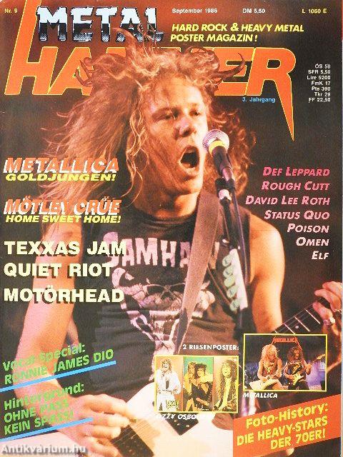 Metal Hammer September 1986