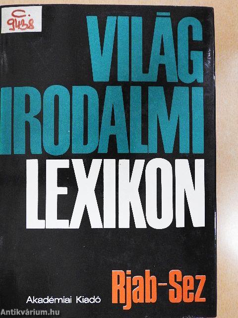 Világirodalmi Lexikon 12. (töredék)