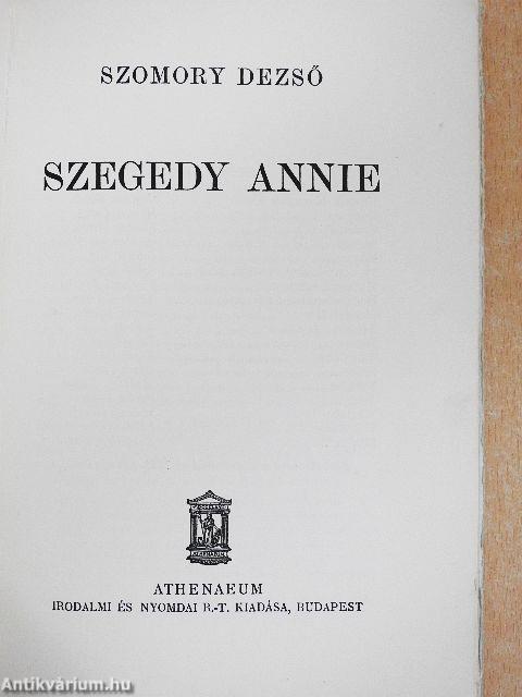 Szegedy Annie
