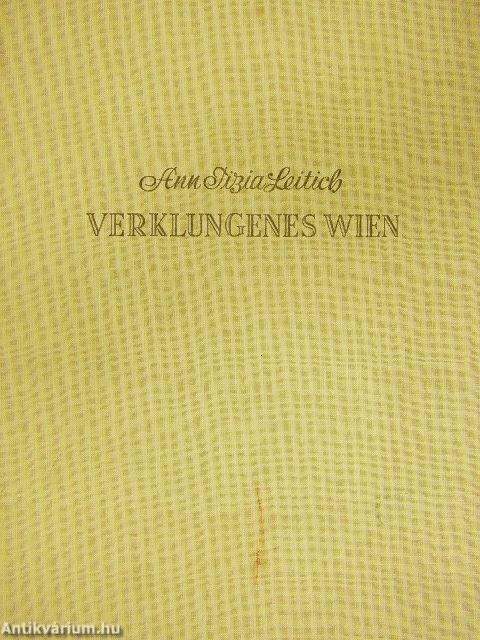 Verklungenes Wien