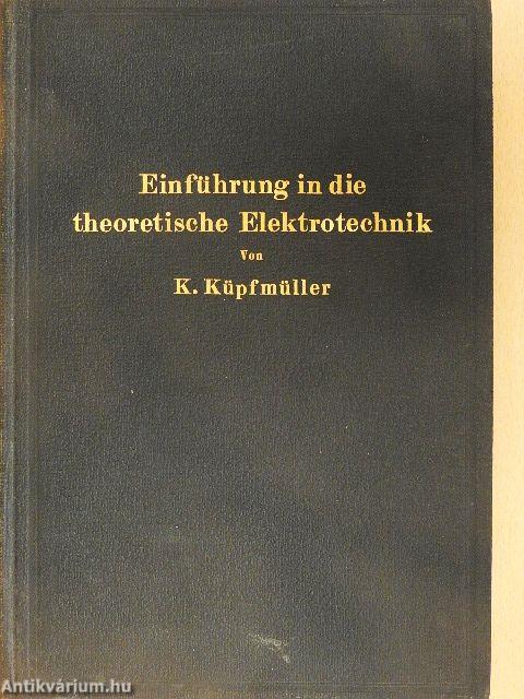 Einführung in die theoretische Elektrotechnik