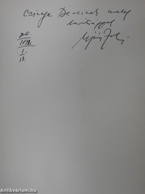 Az agrárkultusz kutatása a magyar és az európai folklórban (dedikált példány)