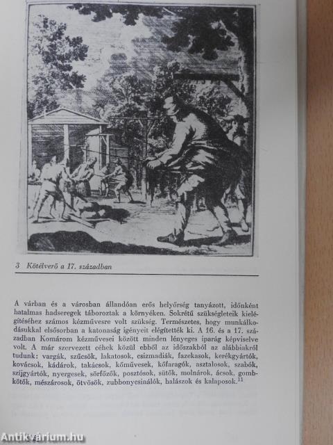 Komáromi mesterségek (dedikált példány)