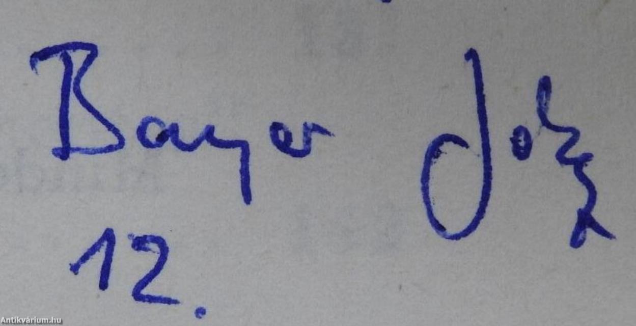 Az érték antinómiái (dedikált példány)