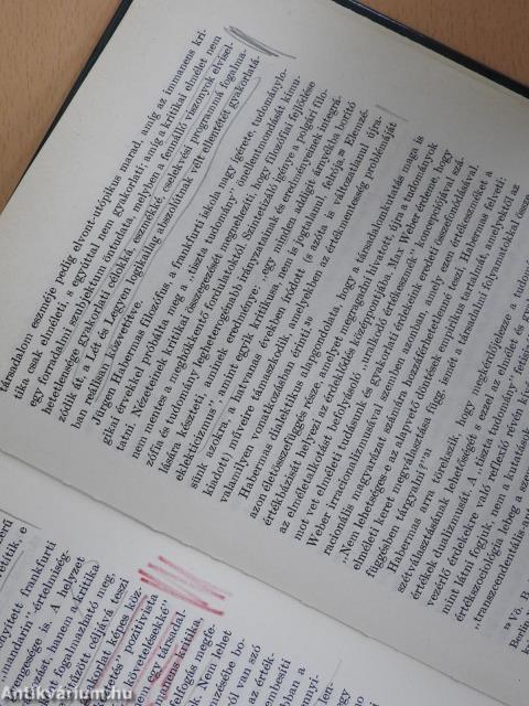 Az érték antinómiái (dedikált példány)